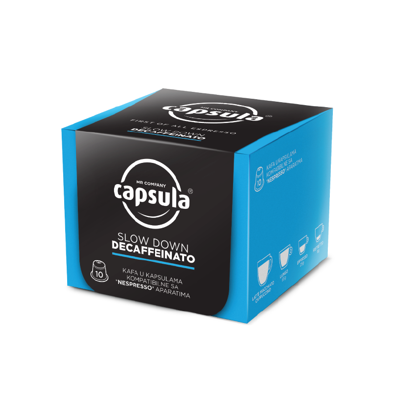 Decaf - kapsule za Nespresso* kompatibilne aparate - Koppa coffee - od plantaže do šoljice